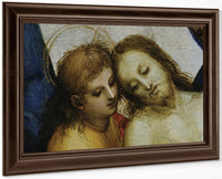 Detail Of Jesus And Saint Nicodemus From Pieta By Raphael Fine Art Print