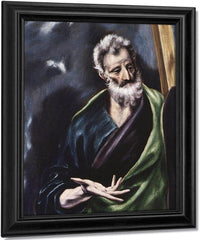 Detail Of Saint Andrew By El Greco Fine Art Print