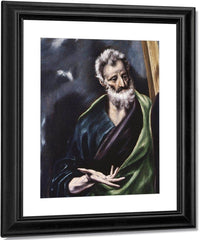 Detail Of Saint Andrew By El Greco Fine Art Print
