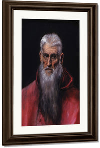 Detail Of St. Jerome By El Greco Fine Art Print