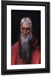 Detail Of St. Jerome By El Greco Fine Art Print