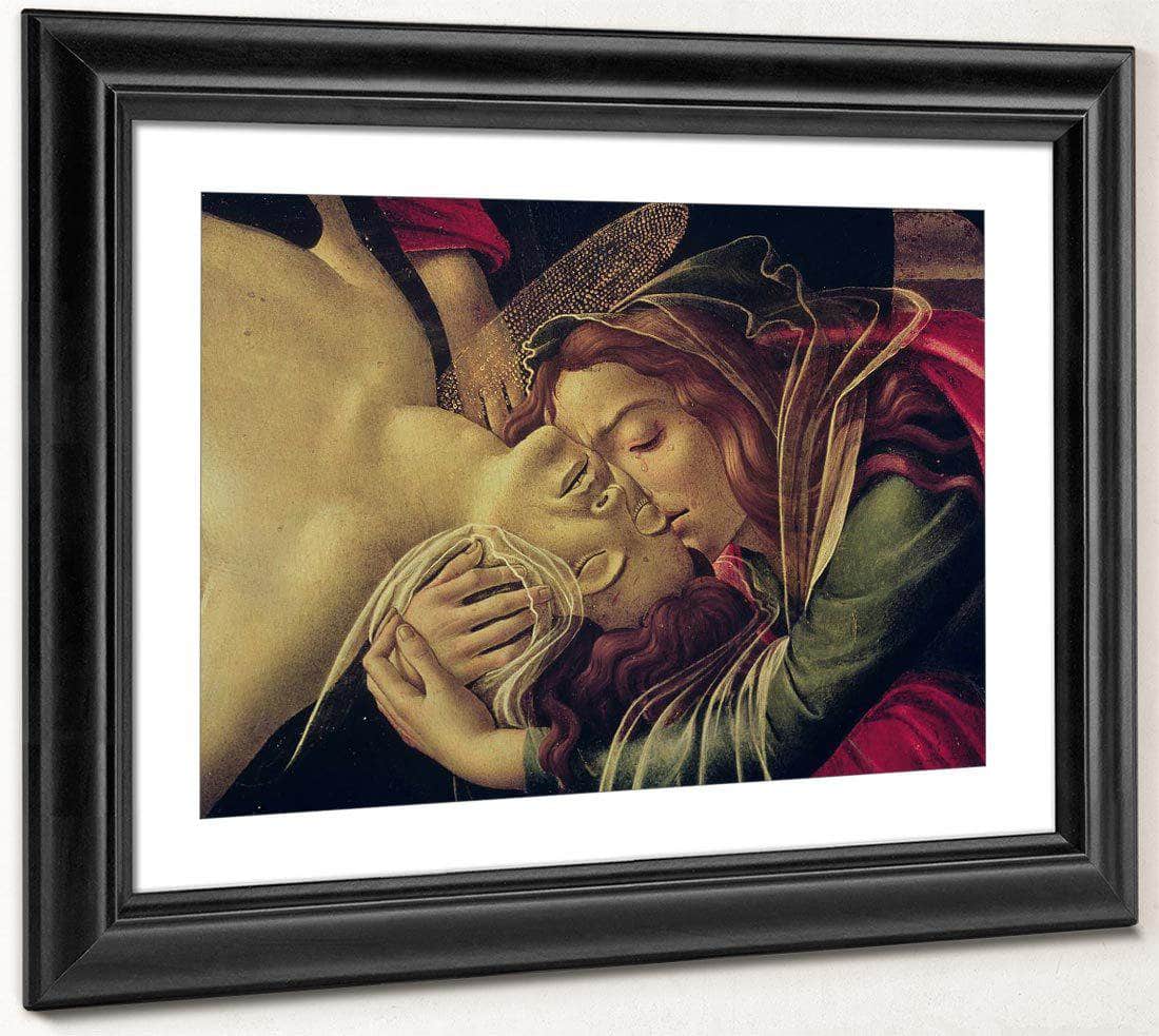 Detail Of The Lamentation Of Christ By Sandro Botticelli Fine Art Print