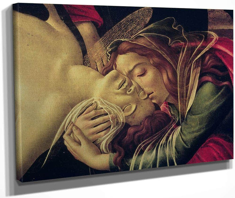 Detail Of The Lamentation Of Christ By Sandro Botticelli Fine Art Print