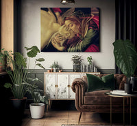 Detail Of The Lamentation Of Christ By Sandro Botticelli Fine Art Print