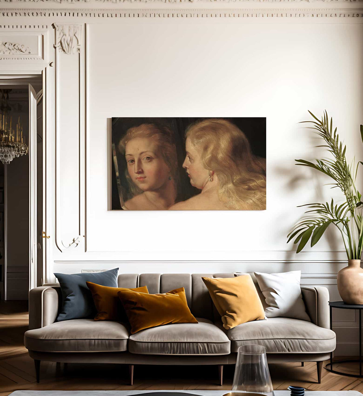 Detail Of The Toilet Of Venus By Peter Paul Rubens Fine Art Print