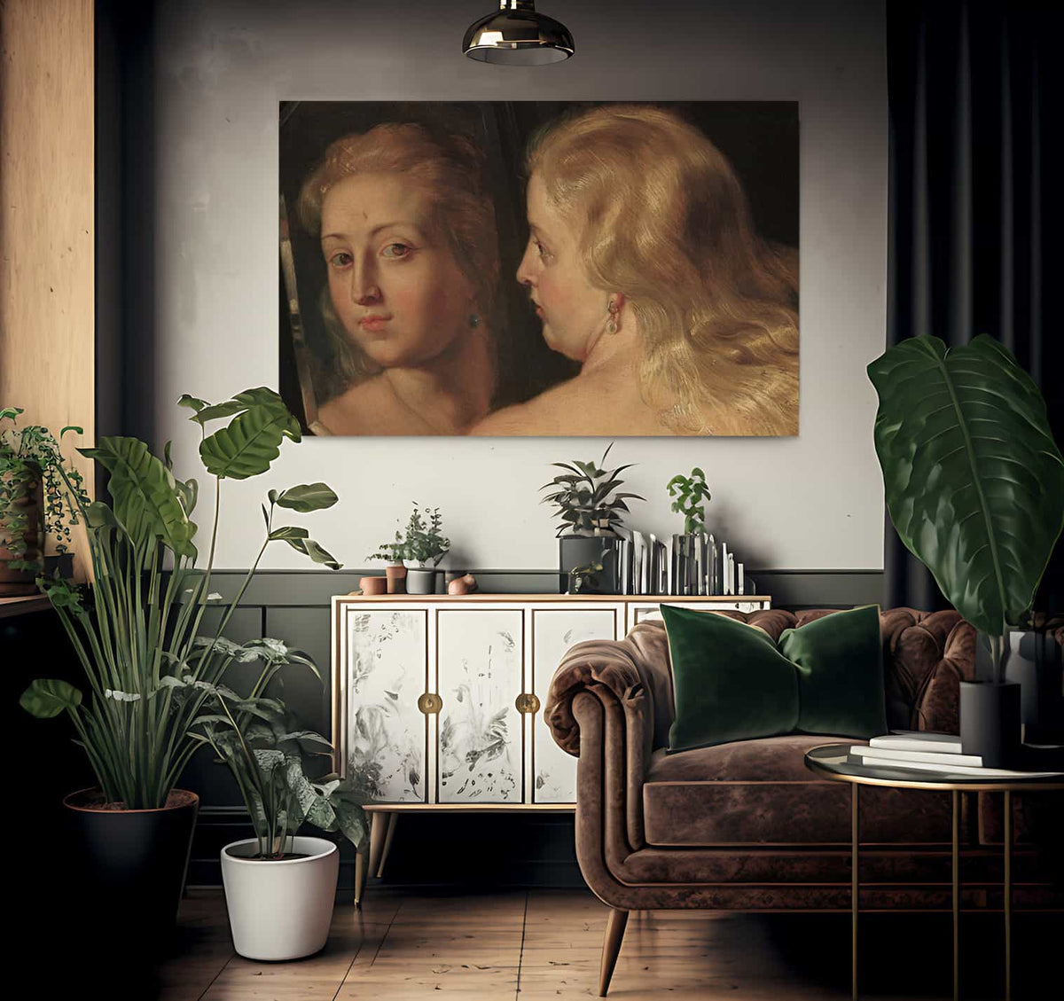 Detail Of The Toilet Of Venus By Peter Paul Rubens Fine Art Print