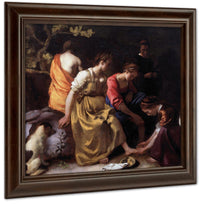 Diana And Her Companions 1654 By Johannes Vermeer Fine Art Print