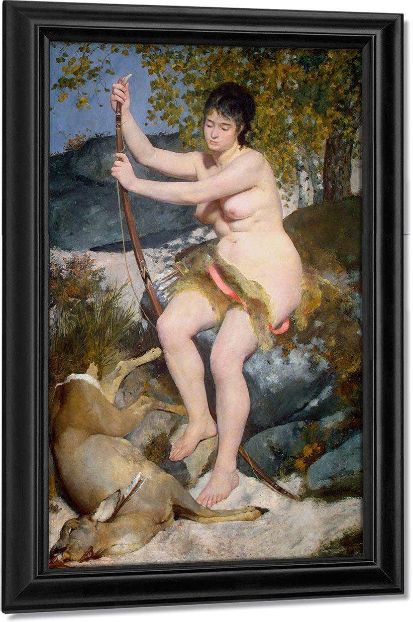 Diana By Pierre August Renoir Fine Art Print