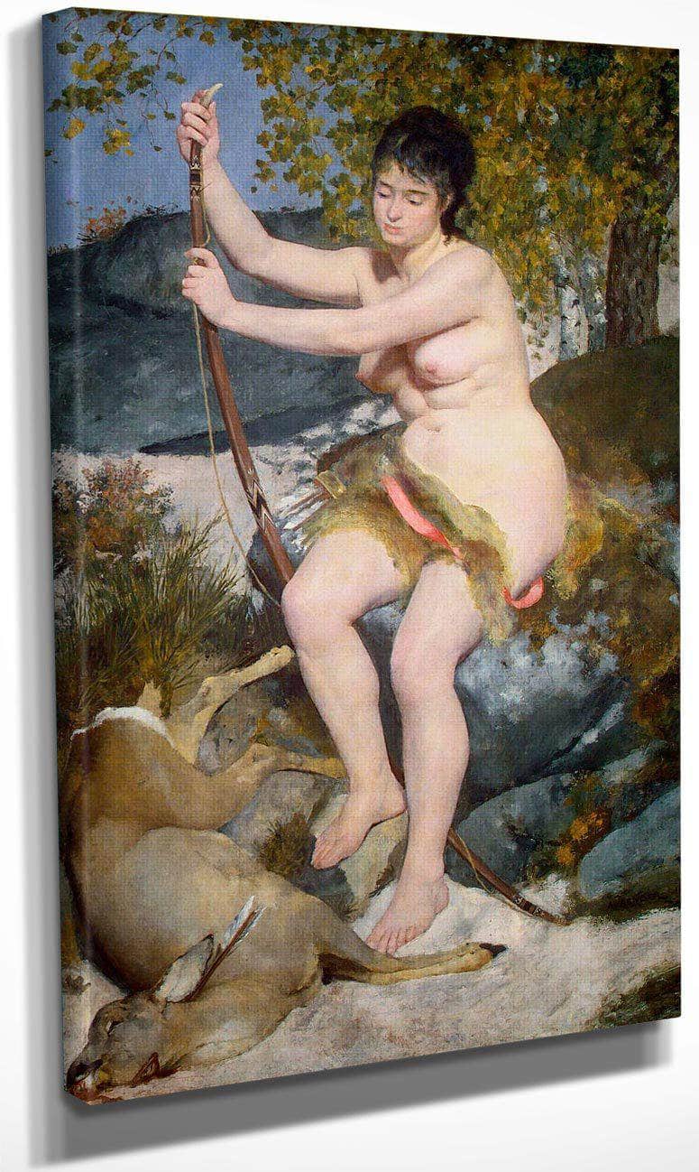 Diana By Pierre August Renoir Fine Art Print