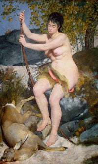 Diana By Pierre August Renoir Fine Art Print