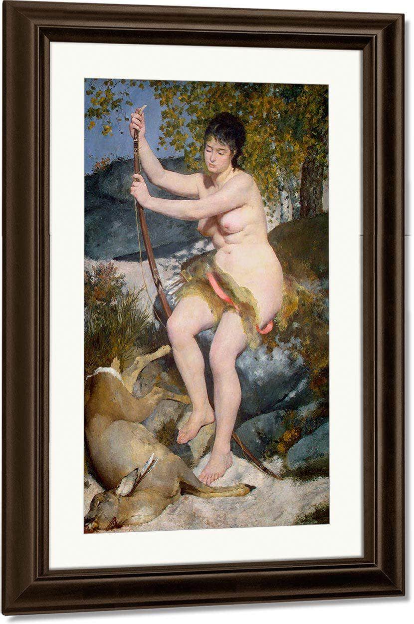 Diana By Pierre August Renoir Fine Art Print