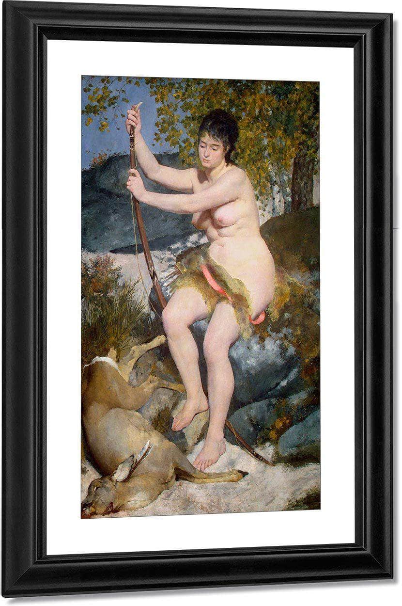Diana By Pierre August Renoir Fine Art Print
