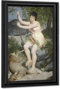 Diana By Pierre Auguste Renoir Fine Art Print