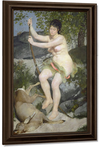 Diana By Pierre Auguste Renoir Fine Art Print