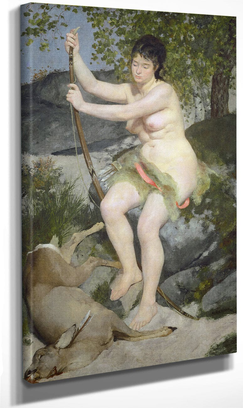 Diana By Pierre Auguste Renoir Fine Art Print