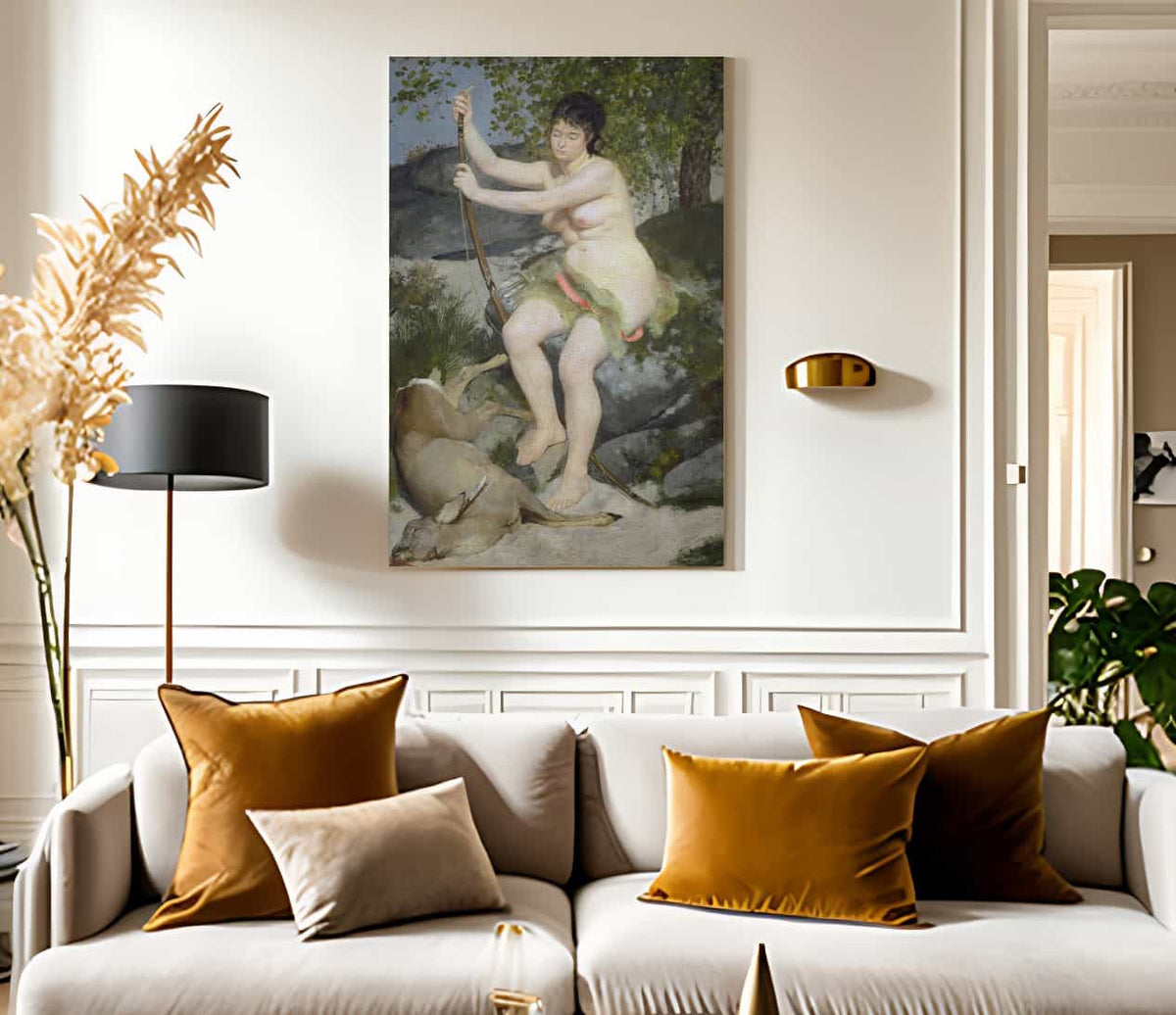 Diana By Pierre Auguste Renoir Fine Art Print