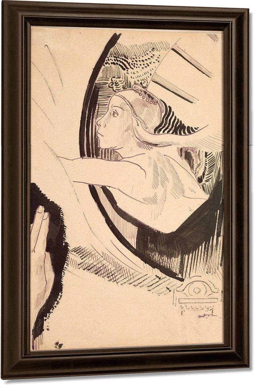 Diana By  Redon, Odilon Fine Art Print