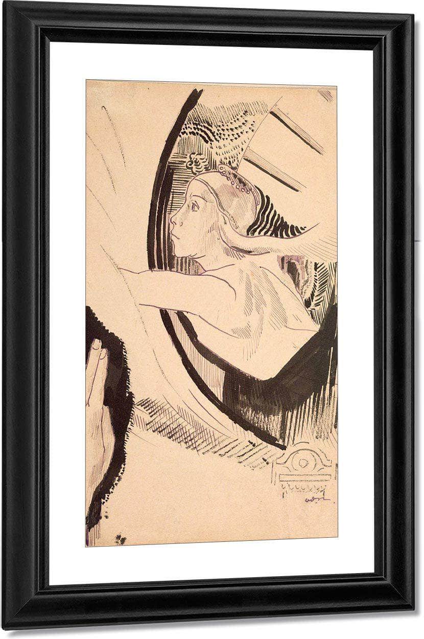 Diana By  Redon, Odilon Fine Art Print