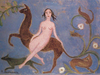 Diane Hunting 1908 By Marie Laurencin Fine Art Print