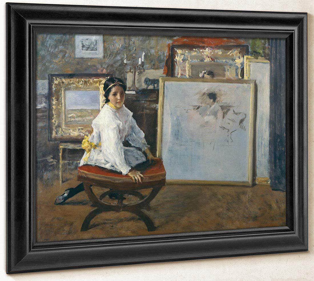 Did You Speak To Me By Chase William Merritt Fine Art Print