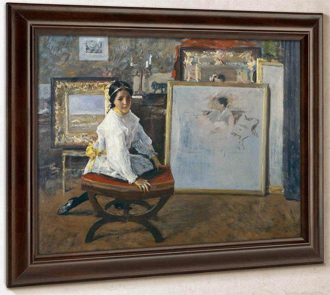 Did You Speak To Me By Chase William Merritt Fine Art Print