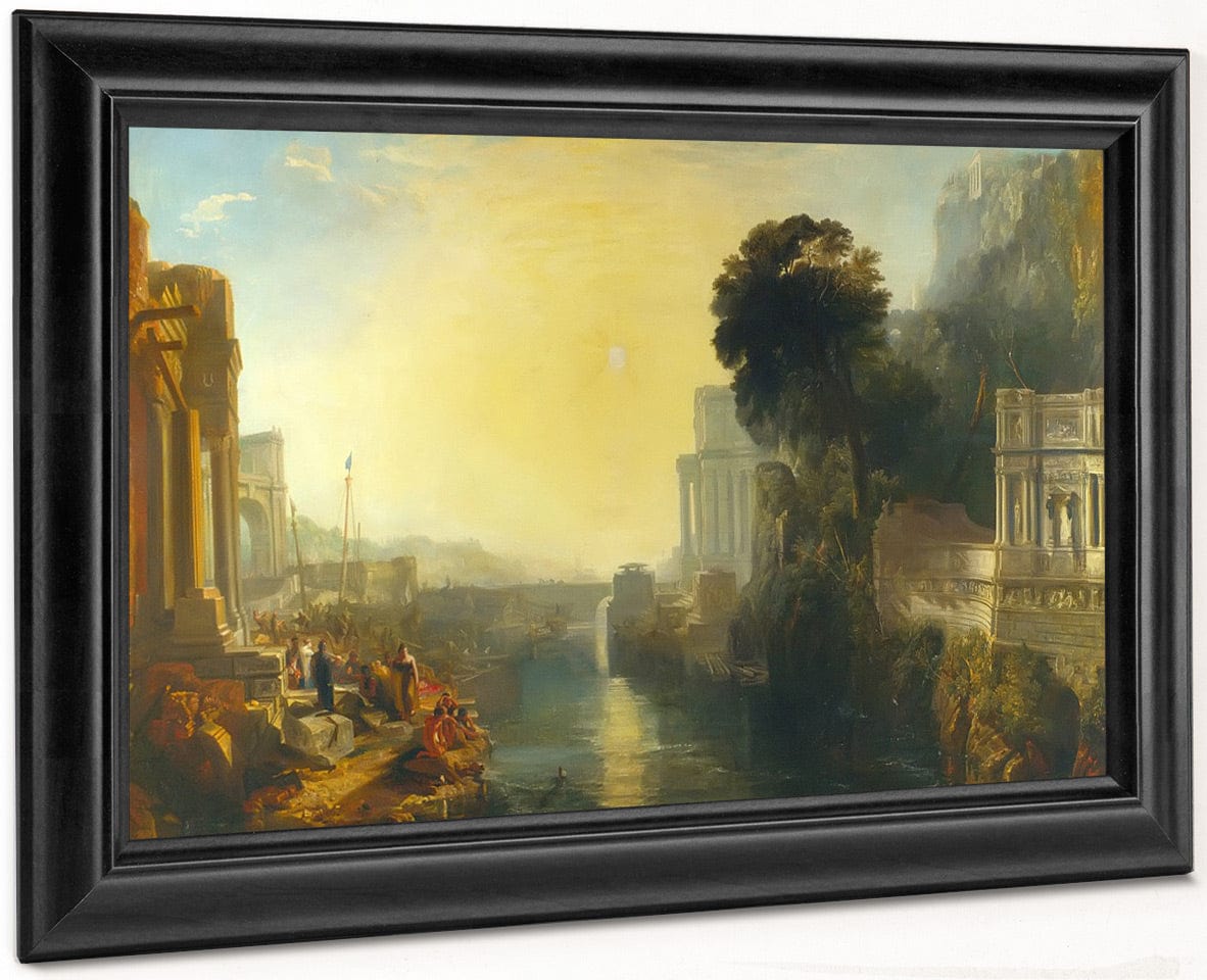 Dido Building Carhage; Or The Rise Of The Carthaginian Empire By Jwm Turner Fine Art Print