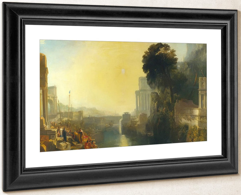Dido Building Carhage; Or The Rise Of The Carthaginian Empire By Jwm Turner Fine Art Print