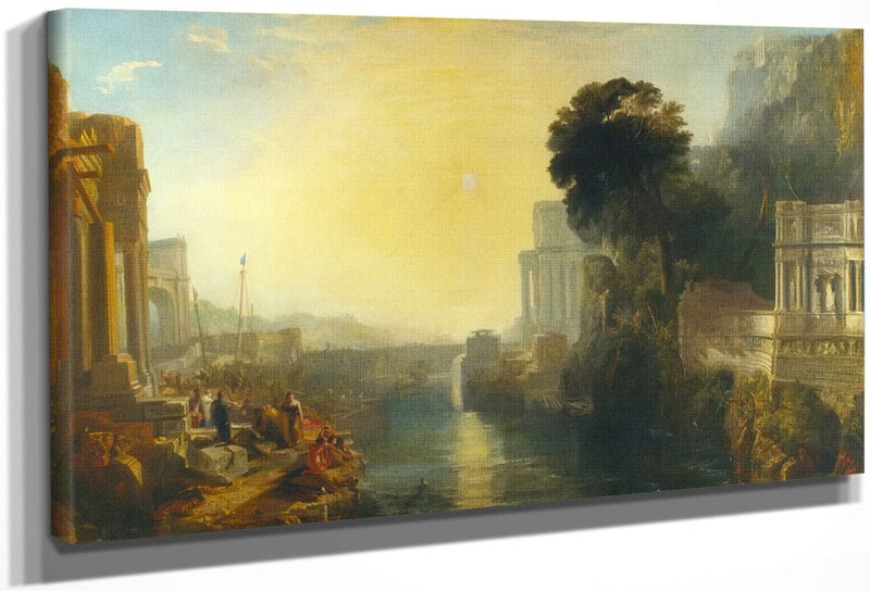 Dido Building Carhage; Or The Rise Of The Carthaginian Empire By Jwm Turner Fine Art Print