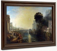 Dido Building Carthage 1815 By Joseph Mallord William Turner Fine Art Print