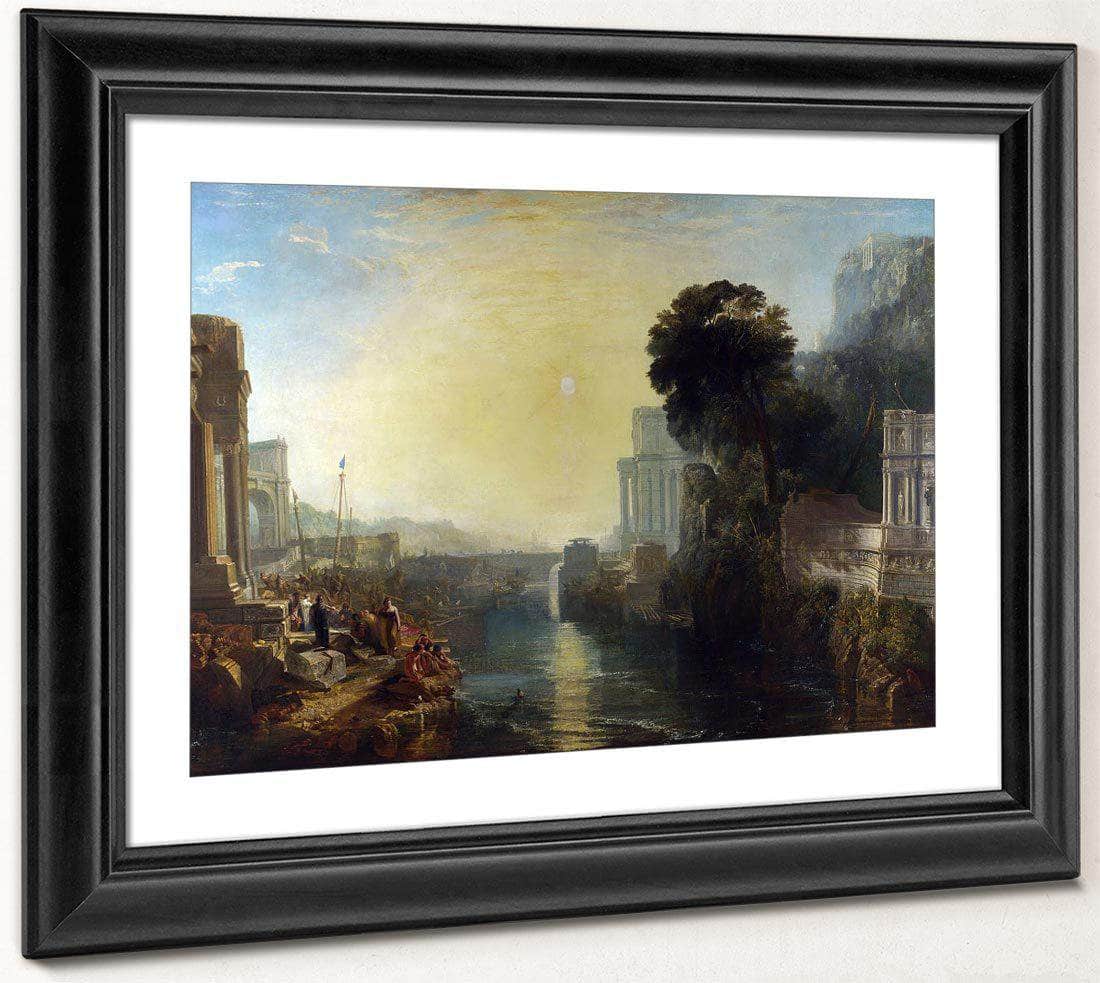 Dido Building Carthage 1815 By Joseph Mallord William Turner Fine Art Print