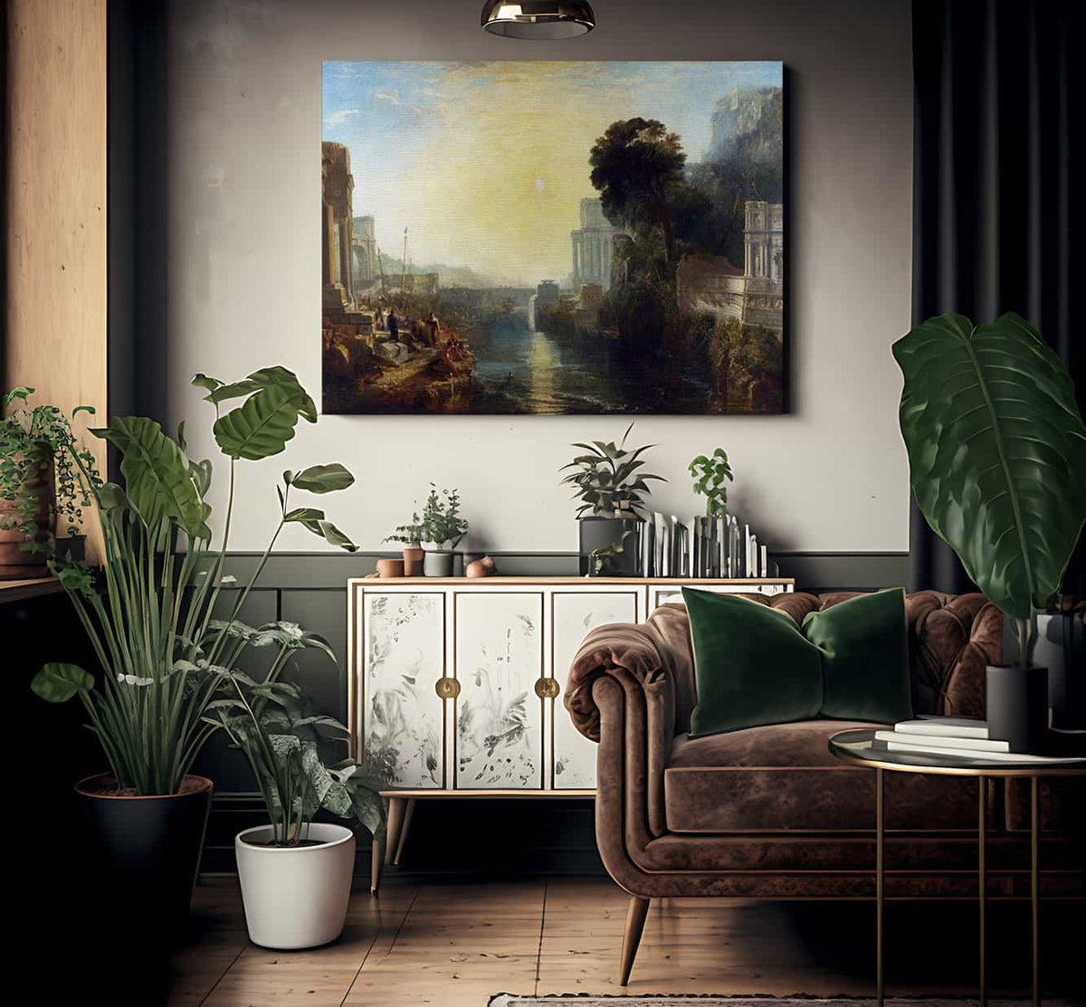 Dido Building Carthage 1815 By Joseph Mallord William Turner Fine Art Print