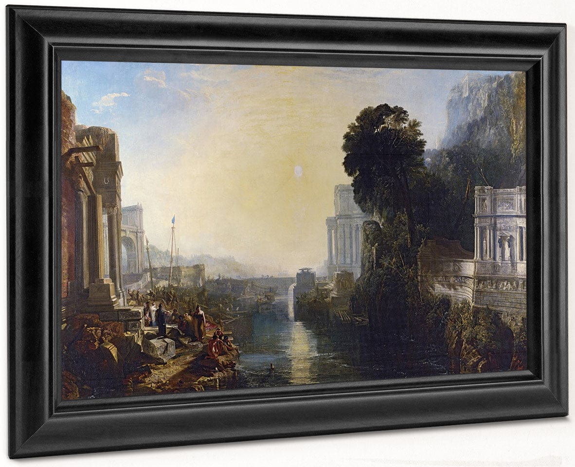 Dido Building Carthage By Joseph Mallord William Turner Fine Art Print