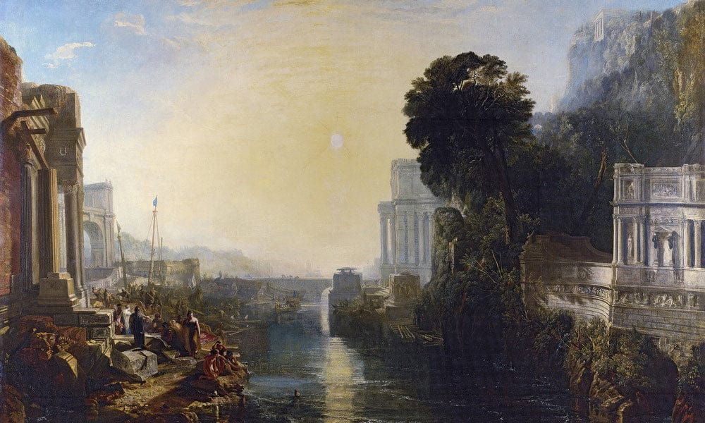 Dido Building Carthage By Joseph Mallord William Turner Fine Art Print