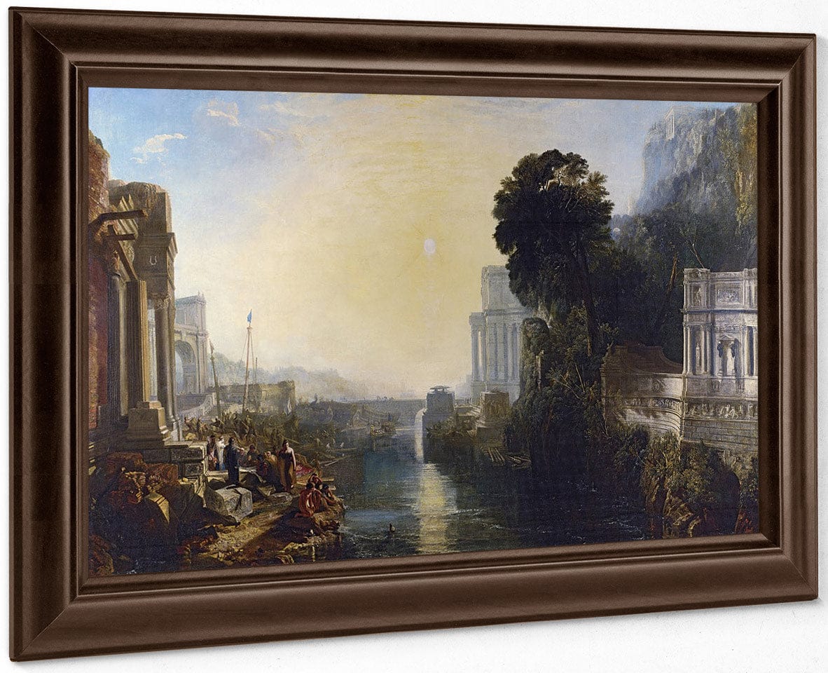 Dido Building Carthage By Joseph Mallord William Turner Fine Art Print