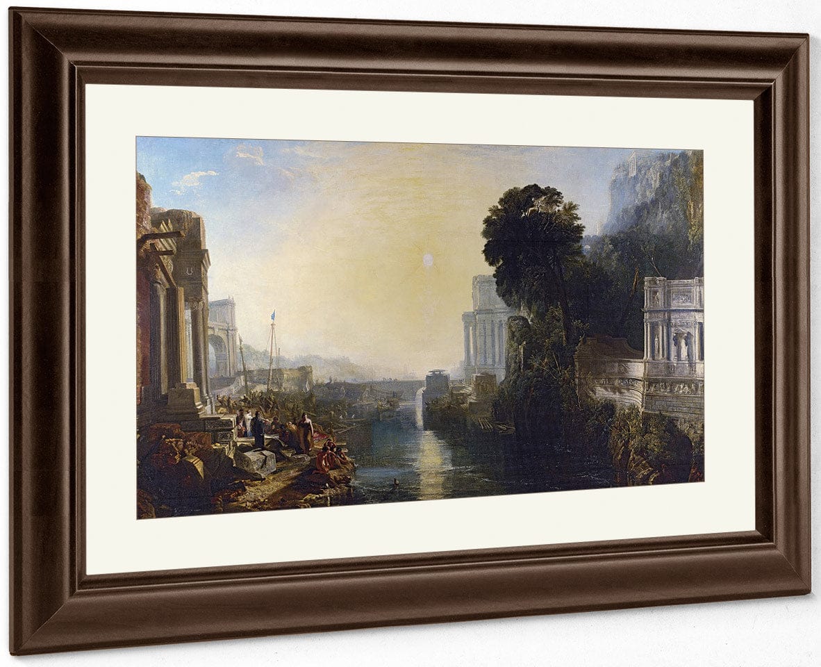 Dido Building Carthage By Joseph Mallord William Turner Fine Art Print