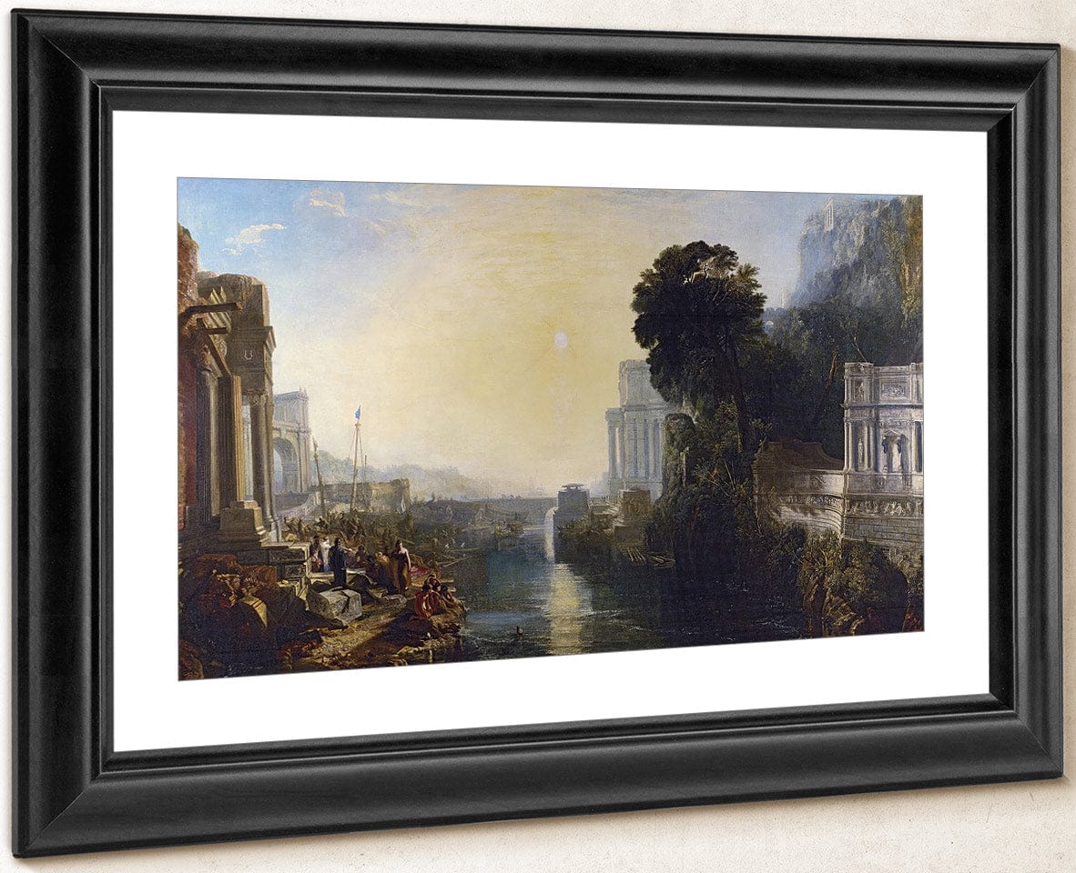 Dido Building Carthage By Joseph Mallord William Turner Fine Art Print