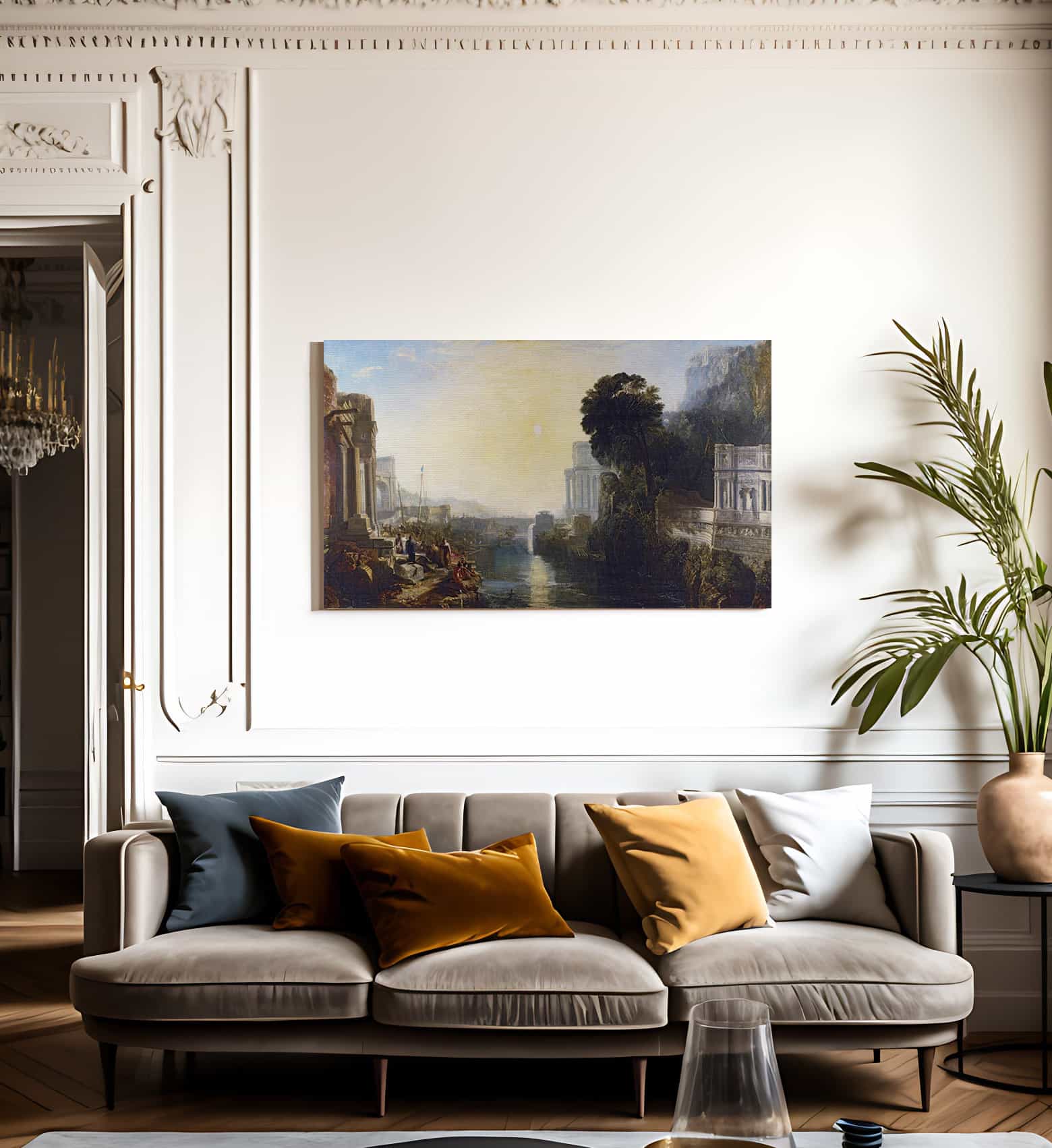 Dido Building Carthage By Joseph Mallord William Turner Fine Art Print