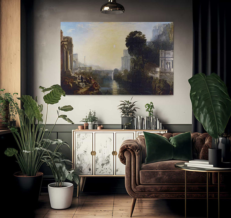 Dido Building Carthage By Joseph Mallord William Turner Fine Art Print