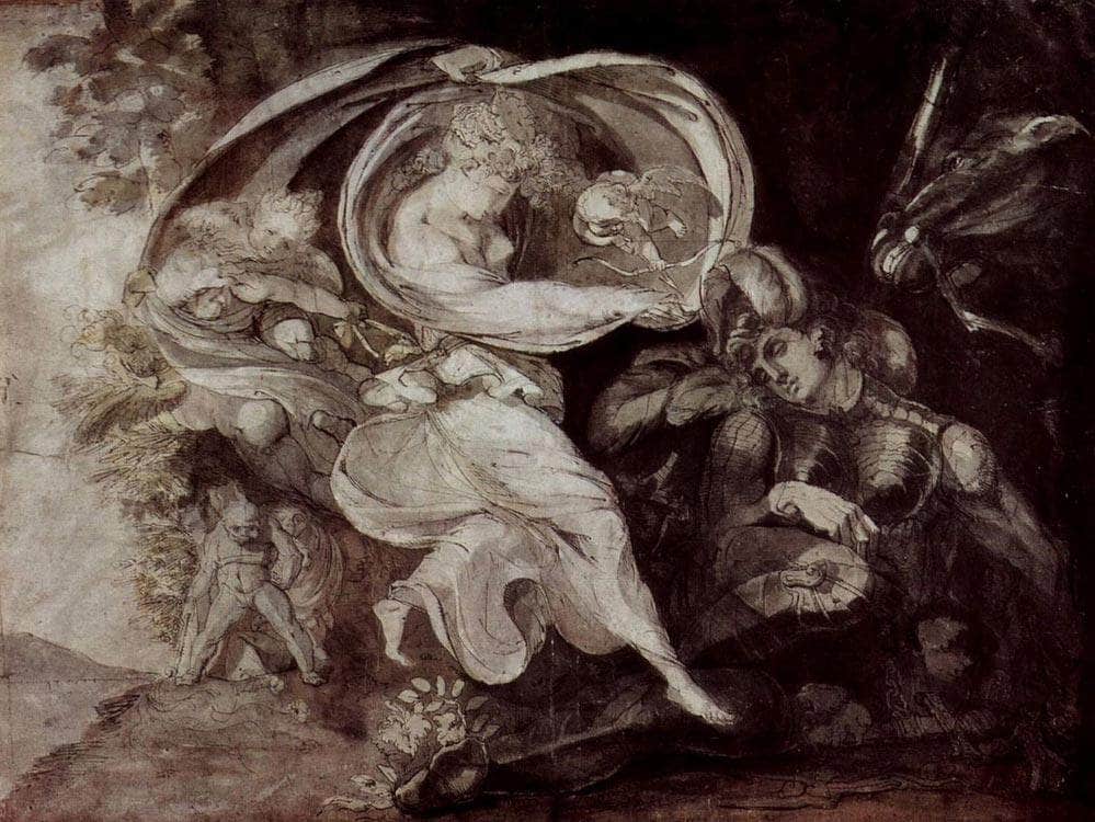 Die Schicksahlskonigin Erscheint Prinz Arthur By Henry Fuseli Fine Art Print