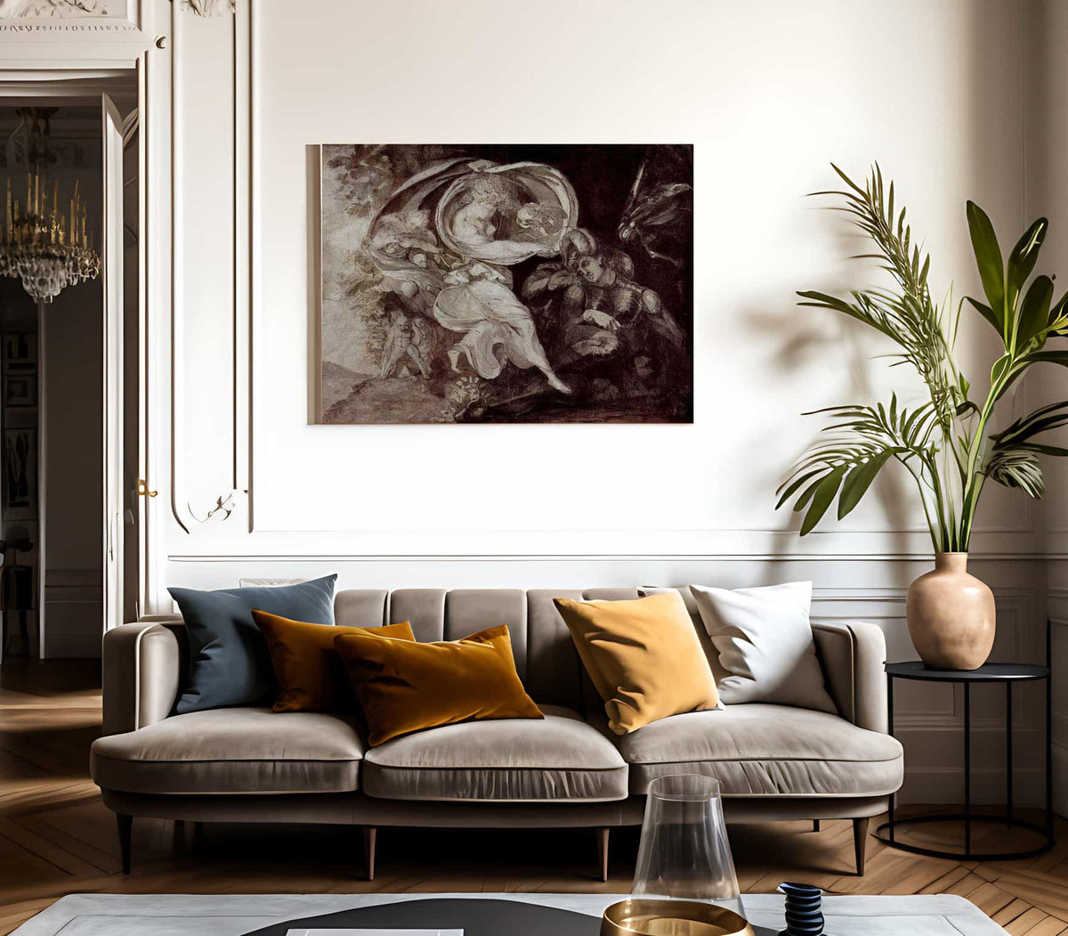 Die Schicksahlskonigin Erscheint Prinz Arthur By Henry Fuseli Fine Art Print