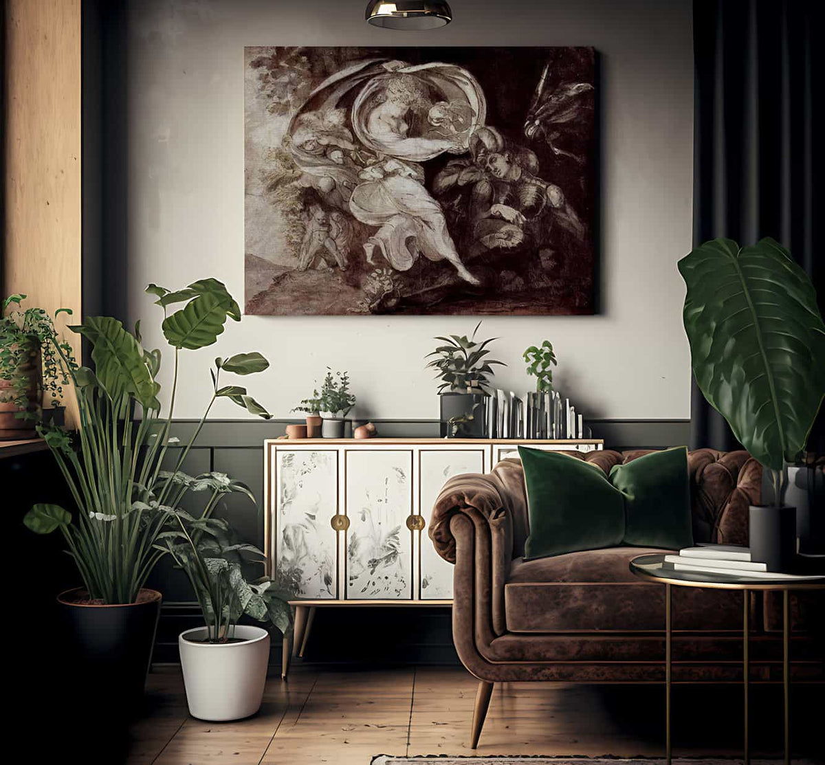 Die Schicksahlskonigin Erscheint Prinz Arthur By Henry Fuseli Fine Art Print