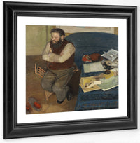 Diego Martelli (1839   1896) By Edgar Degas Fine Art Print