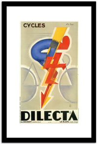 Dilecta  Vintage Poster Fine Art Print