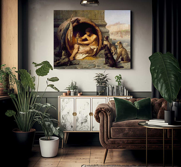 Diogenes By Jean Leon Gerome Fine Art Print
