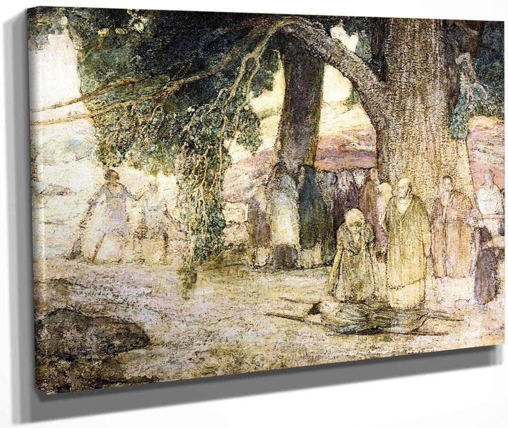 Disciples Healing The Sick By Henry Ossawa Tanner Fine Art Print
