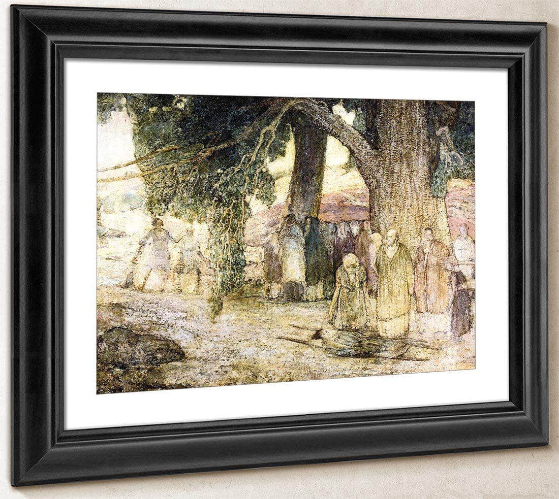 Disciples Healing The Sick By Henry Ossawa Tanner Fine Art Print