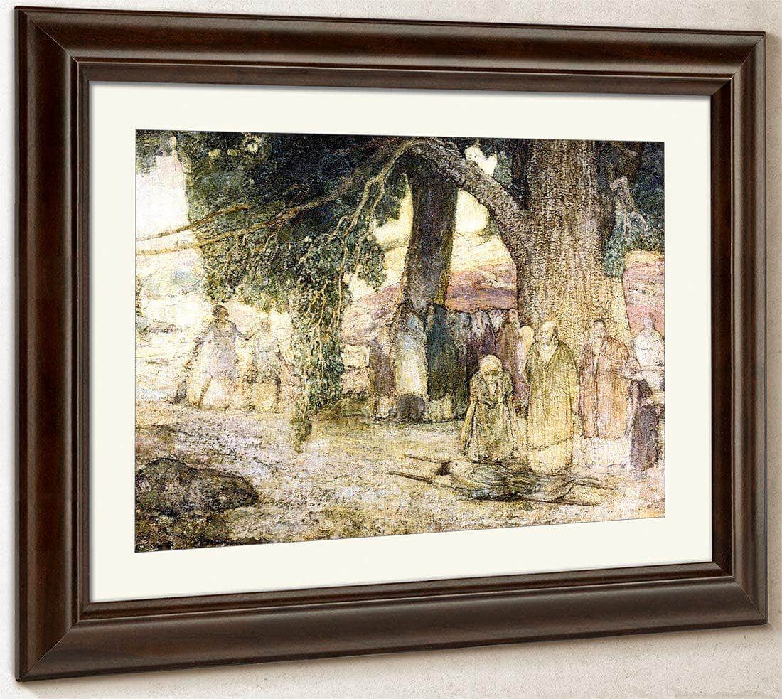 Disciples Healing The Sick By Henry Ossawa Tanner Fine Art Print