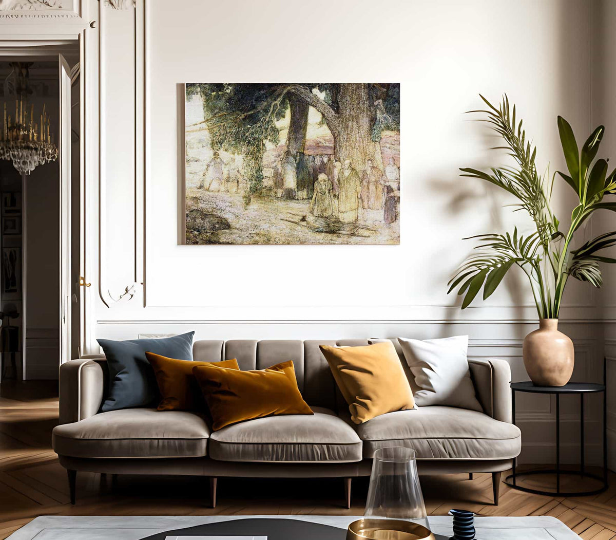 Disciples Healing The Sick By Henry Ossawa Tanner Fine Art Print