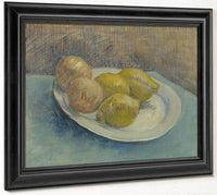 Dish With Citrus Fruit By Vincent Van Gogh Fine Art Print