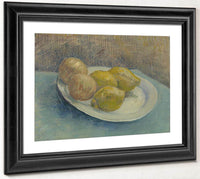 Dish With Citrus Fruit By Vincent Van Gogh Fine Art Print